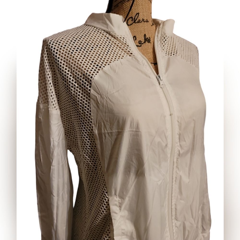 DAISY Fuentes White Mesh Jacket Size Small - Picture 4 of 8